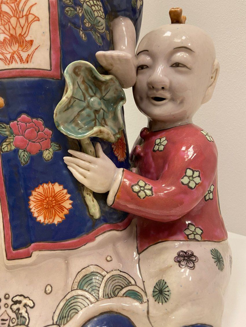 (2) Budas sonrientes, Porcelana China, pps