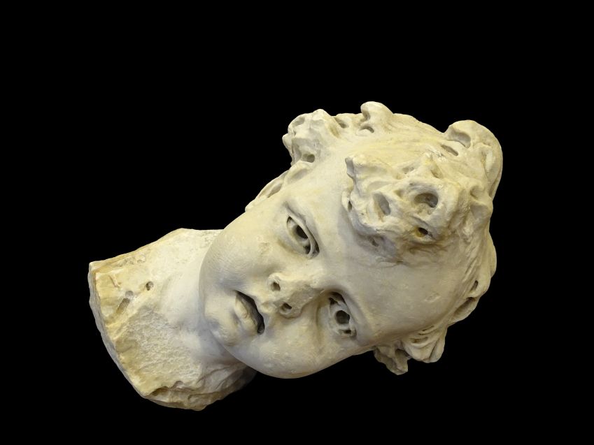 Busto en mármol de Carrara, S.XVIII, Italia