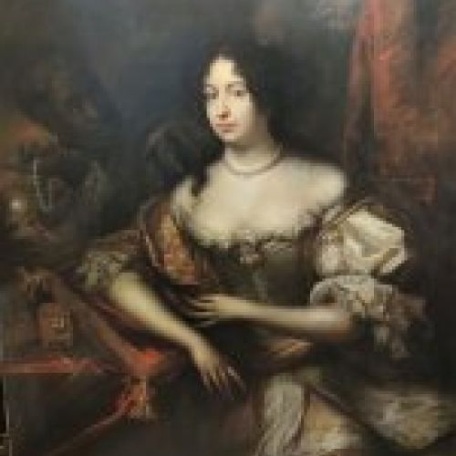 retrato de bodas María Casimira