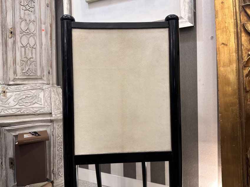 Pareja de escritorios Art Déco en pergamino, atribuidos Paolo Buffa, 40´s   Italia