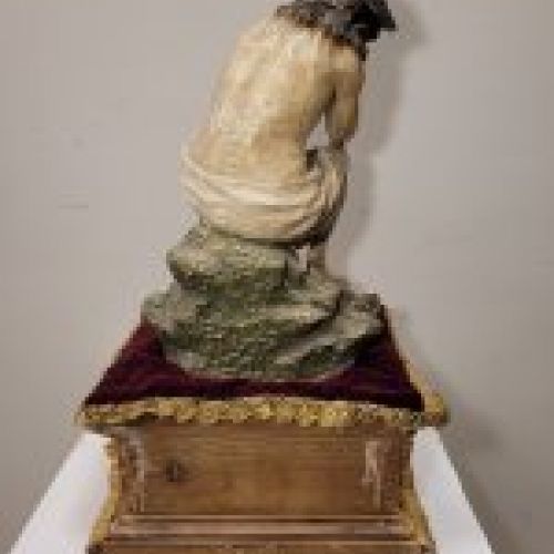 Talla "Cristo de la Humildad",  ppios s.XVIII   Escuela Sevillana