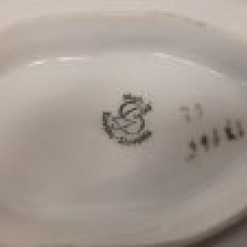 Vajilla en Porcelana “Made in Czecho Slovakia”, hacia 1930 – República Checa