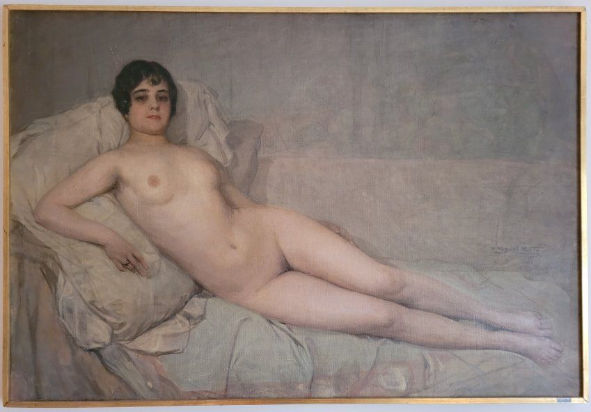 Ó/L, Anselmo Miguel Nieto, Desnudo femenino, 1913