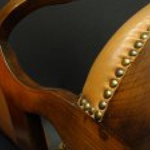 Silla de brazo estilo Luis XV, 80s