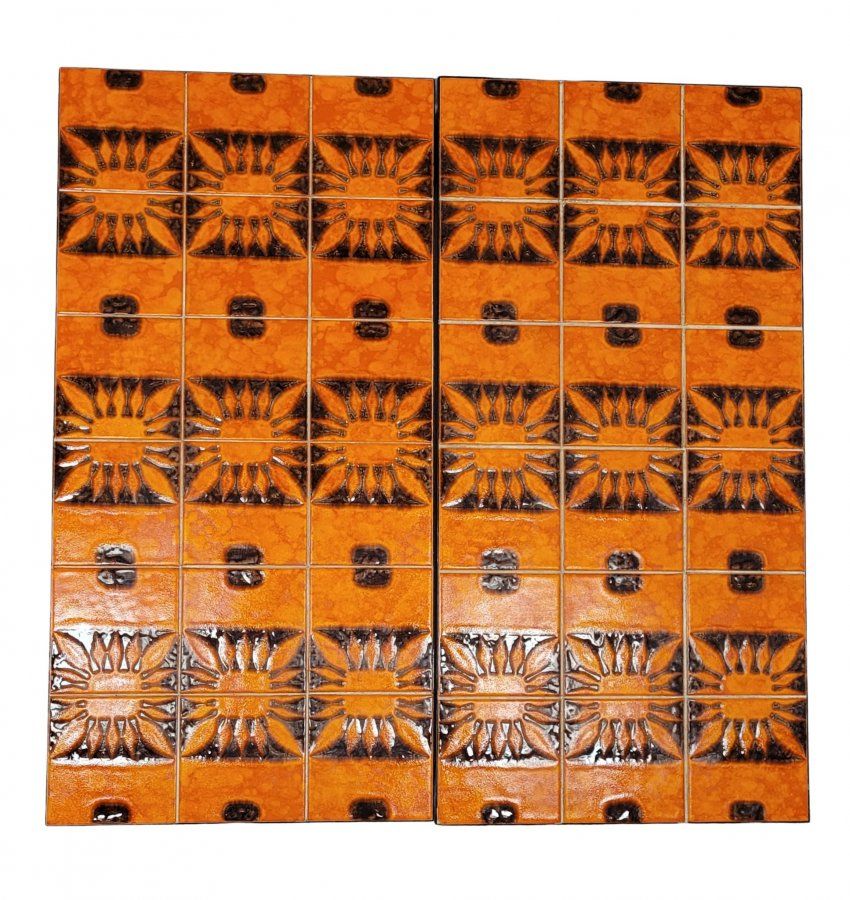 Pareja de mesas en cerámica de Vallauris, Roger Capron, 50´s, 60´s – Francia