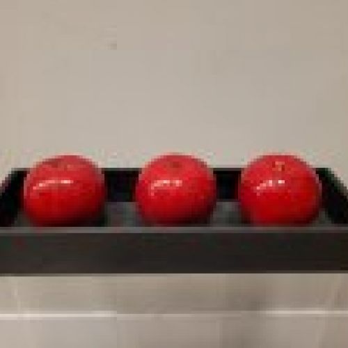 Conjunto decorativo de manzanas, Roche Bobois   Francia