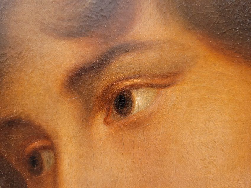 Retrato de Rubens y Van Dyck, finales S.XVIII   Escuela Napolitana
