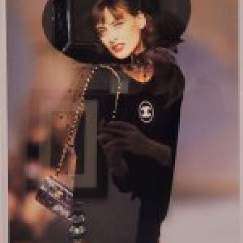 Fotografía de Inés de la Fressange, "Inés, Chanel 1988 ", Guy Marineau   Francia