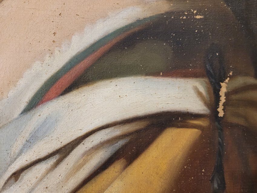 Ó/L, Retrato de mujer, copia de Andrea del Sarto, ff. XIX