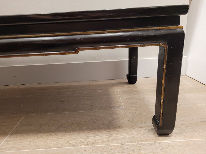 Coffee table con Chinoseries Maison Jansen, 60’s   Francia